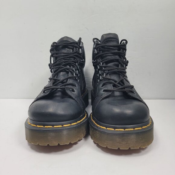 Dr. Martens 8699 Men's Black Leather Lace Up Boots US Size 5 / Wo's US Size 6 - Picture 3 of 10